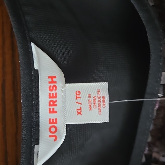 NWT JOE FRESH sequined black dress - Picture 2 of 5